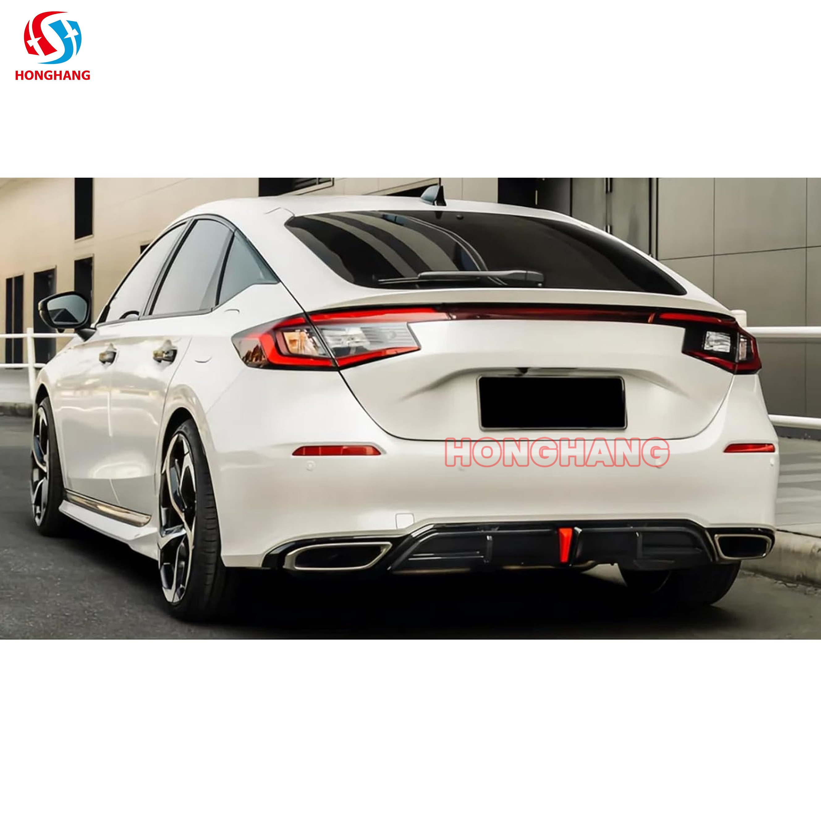 2022-2025 Honda 11th Gen Civic Rear Diffuser Lip