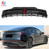 New Arrivals Rear Bumper Diffuser Lip For TESLA Model 3 2017 2018 2019 2020 2021 2022 2023