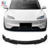 New Arrivals Front Bumper Lip Splitter For Tesla Model 3 2024 