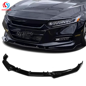 Front Bumper Lip Splitter For Honda 10 Generation Accord 2018 2019 2020 2021
