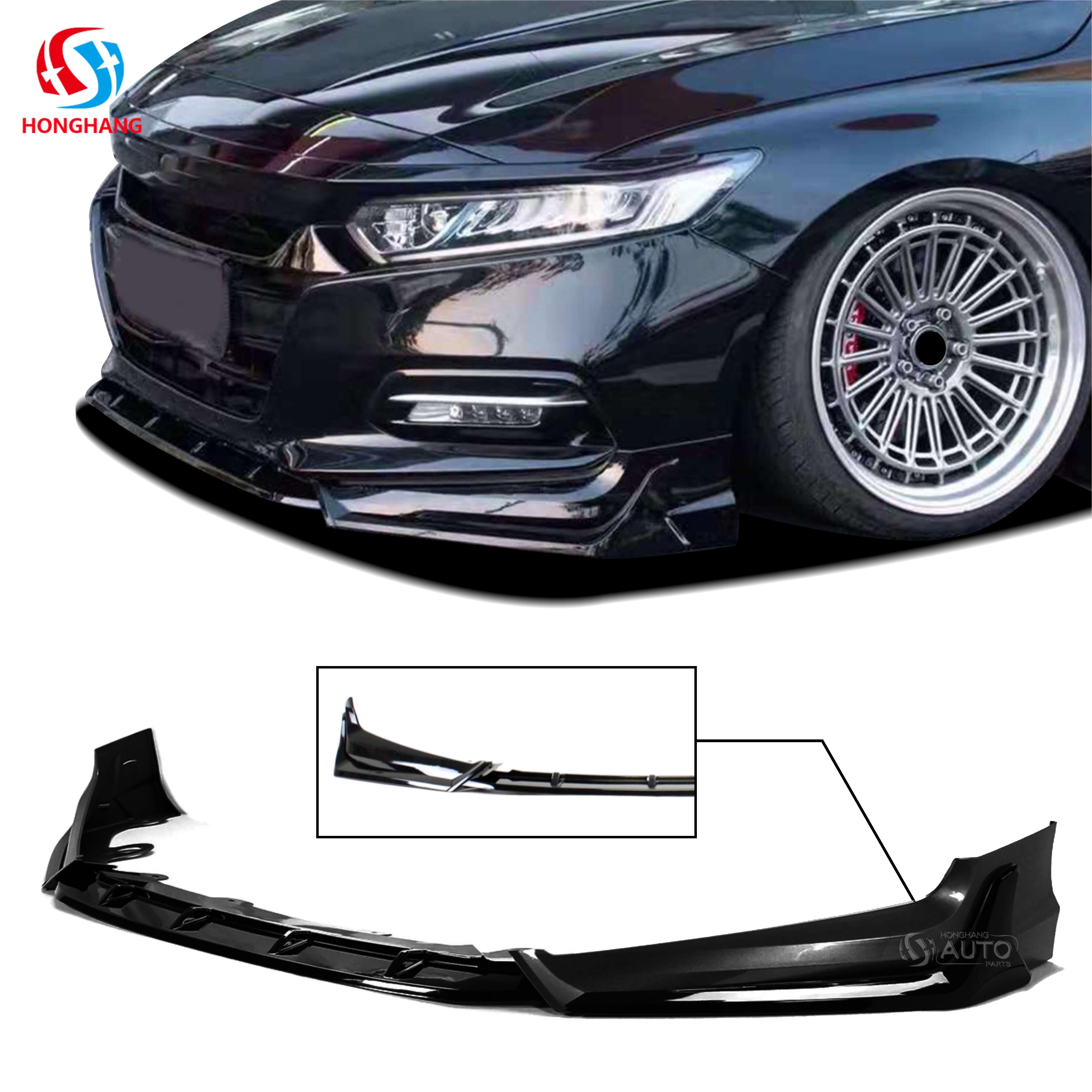 Honda Accord Front Bumper Lip Splitter 2018 2019 2020 2021
