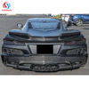 Rear Bumper Window Vent Cover For Chevrolet Corvette C8 2020 2021 2022 2023