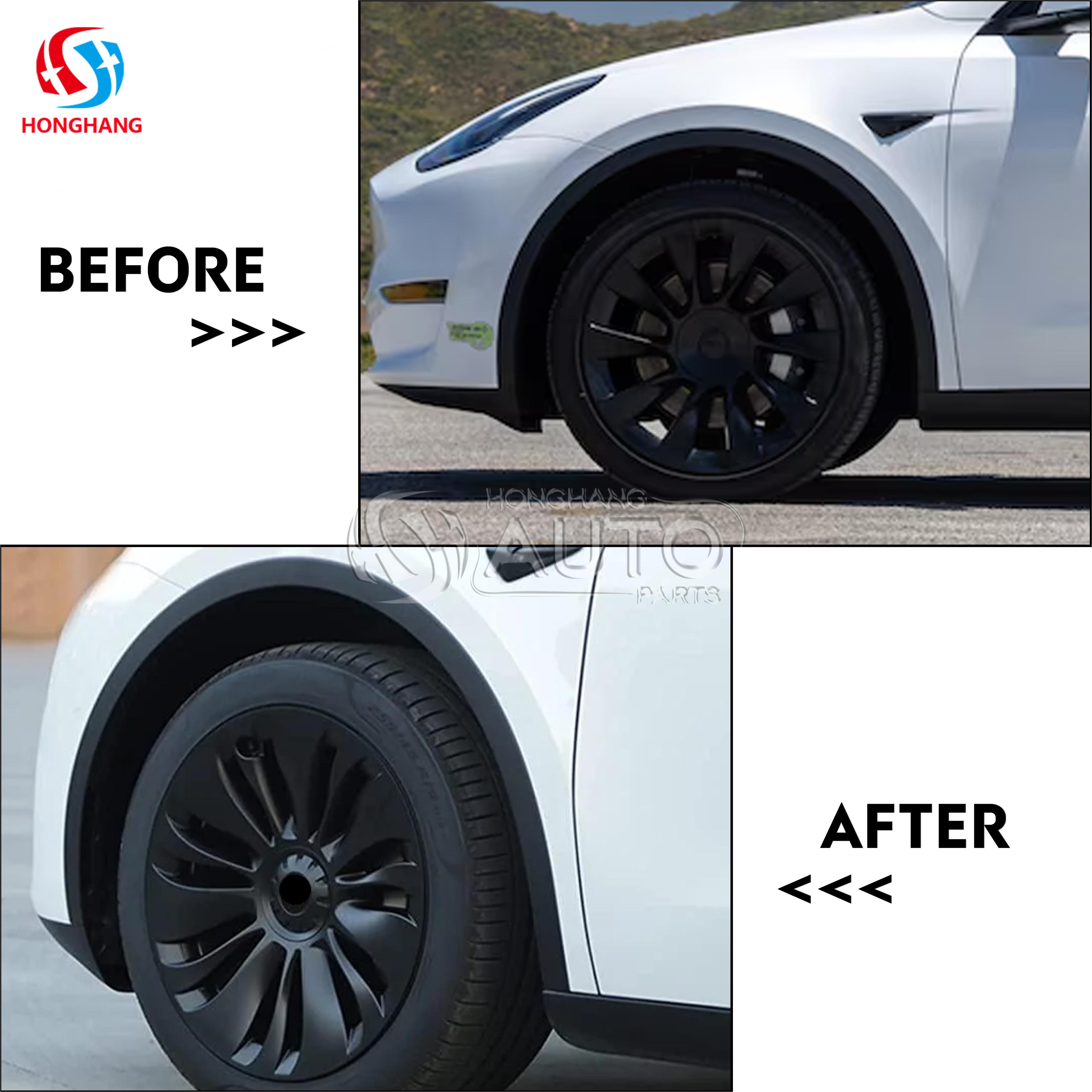 Front Wheel Eyebrow For Tesla Model Y 2019 2020 2021 2022 2023