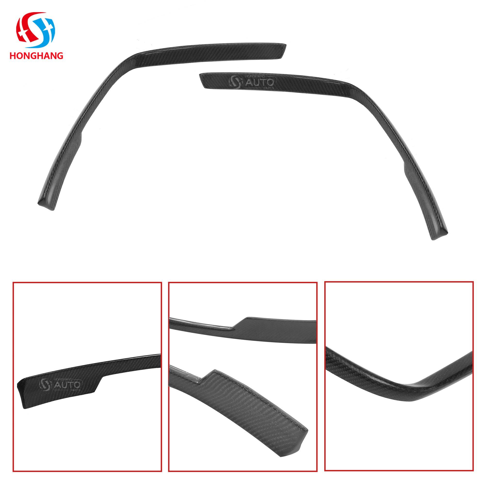 Front Bumper Upper Trim Fang For Toyota Supra GR A90 A91 MK5 2020 2021 2022 2023 2024