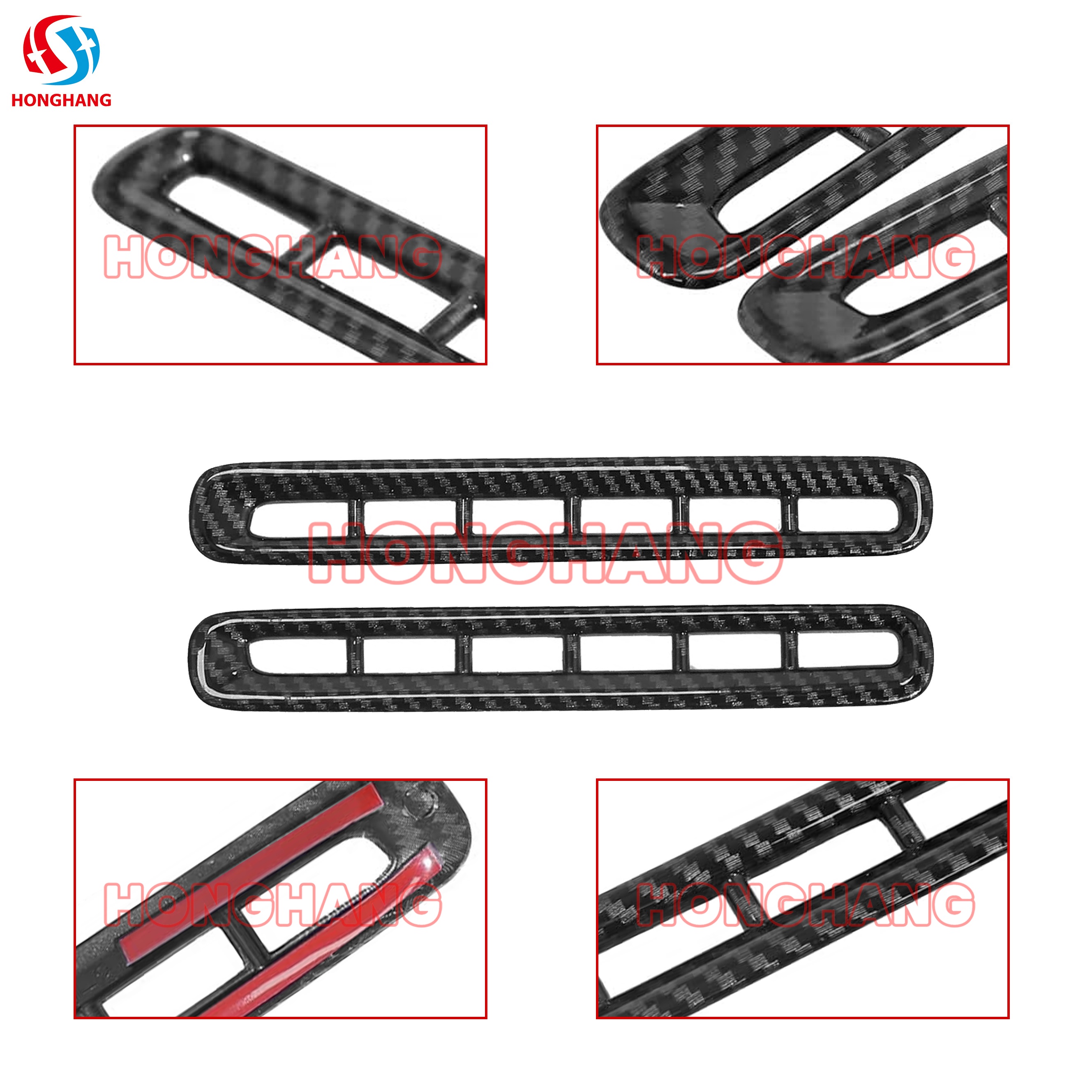 Coperchio del pannello di sfiato per outlet aereo per Dodge Charger 2015 2016 2017 2018 2019 2020 2021 2022 2023