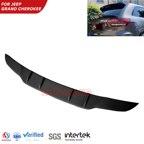 WK2 Style Mid Spoiler for Jeep Grand Cherokee 2013 2014 2015 2016 2017 2018 2019 2020 2021 2022