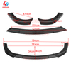 Front Bumper Splitter Lip For Jeep Grand Cherokee SRT 2015 2016 2017 2018 2019