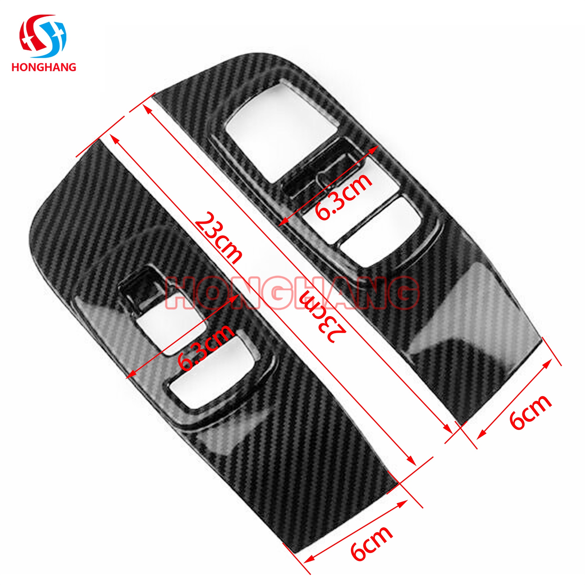 2015-2023 Dodge Challenger Fensterschalterabdeckung
