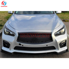 2014 2015 2016 2017 Infiniti Q50 ABS Bumper Grille Frame