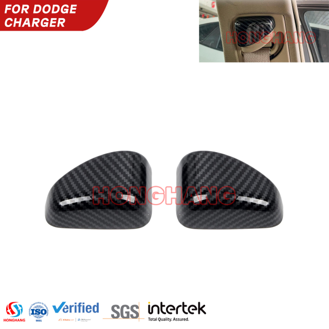Seat Safety Belt Button Decor Cover For Dodge Charger