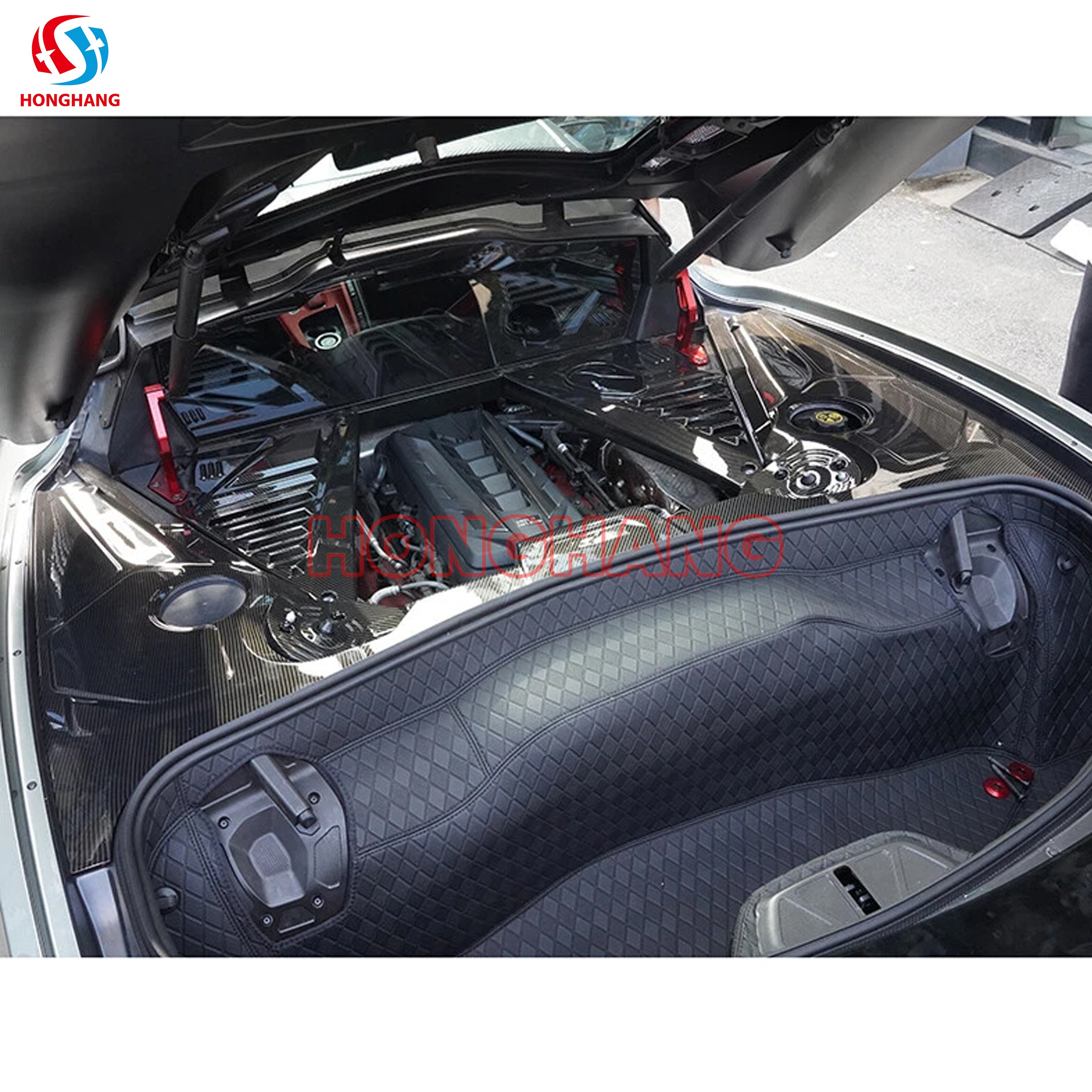 2020-2024 Corvette C8 Engine Bay Panel Cover Frame Trim