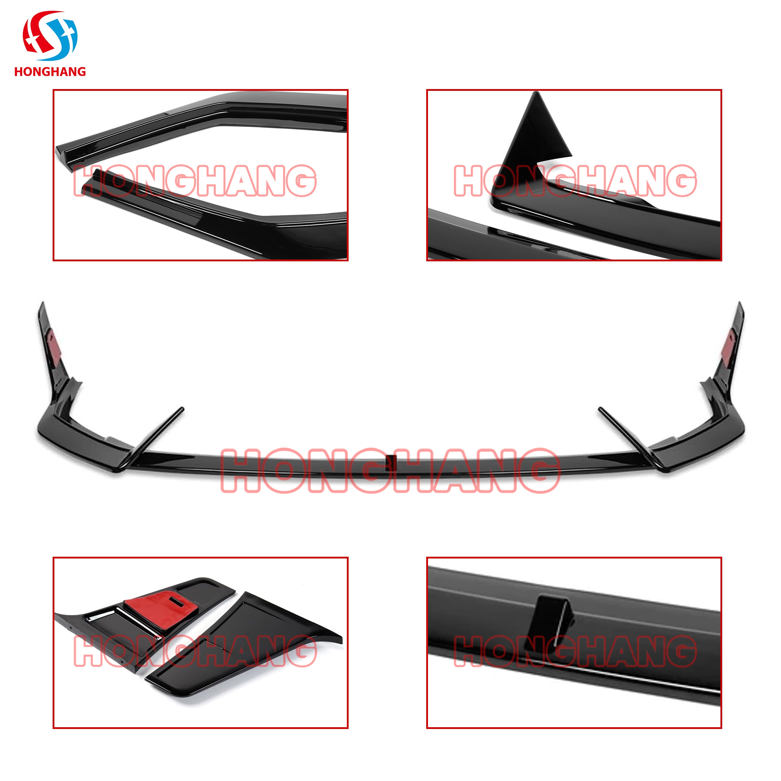 2024-2025 Hyundai Elantra N-Line Front Lip Splitter