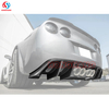 Rear Diffuser Lip Spoiler For Chevrolet Corvette C6 2005 2006 2007 2008 2009 2010 2011 2012 2013
