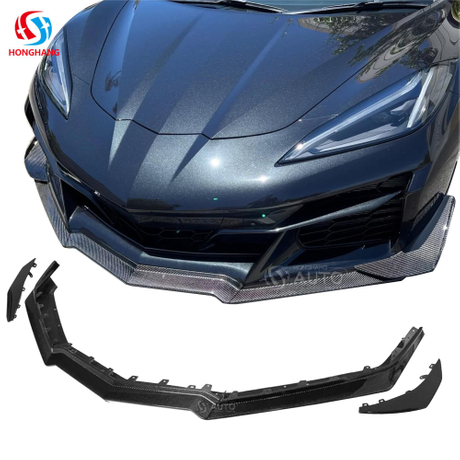 Front Lip Bumper Splitter For Corvette C8 2023