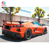 Rear Spoiler For Chevrolet Corvette C8 2020 2021 2022 2023 2024