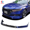 Front Bumper Lip Splitter For Honda Accord 2018 2019 2020 2021