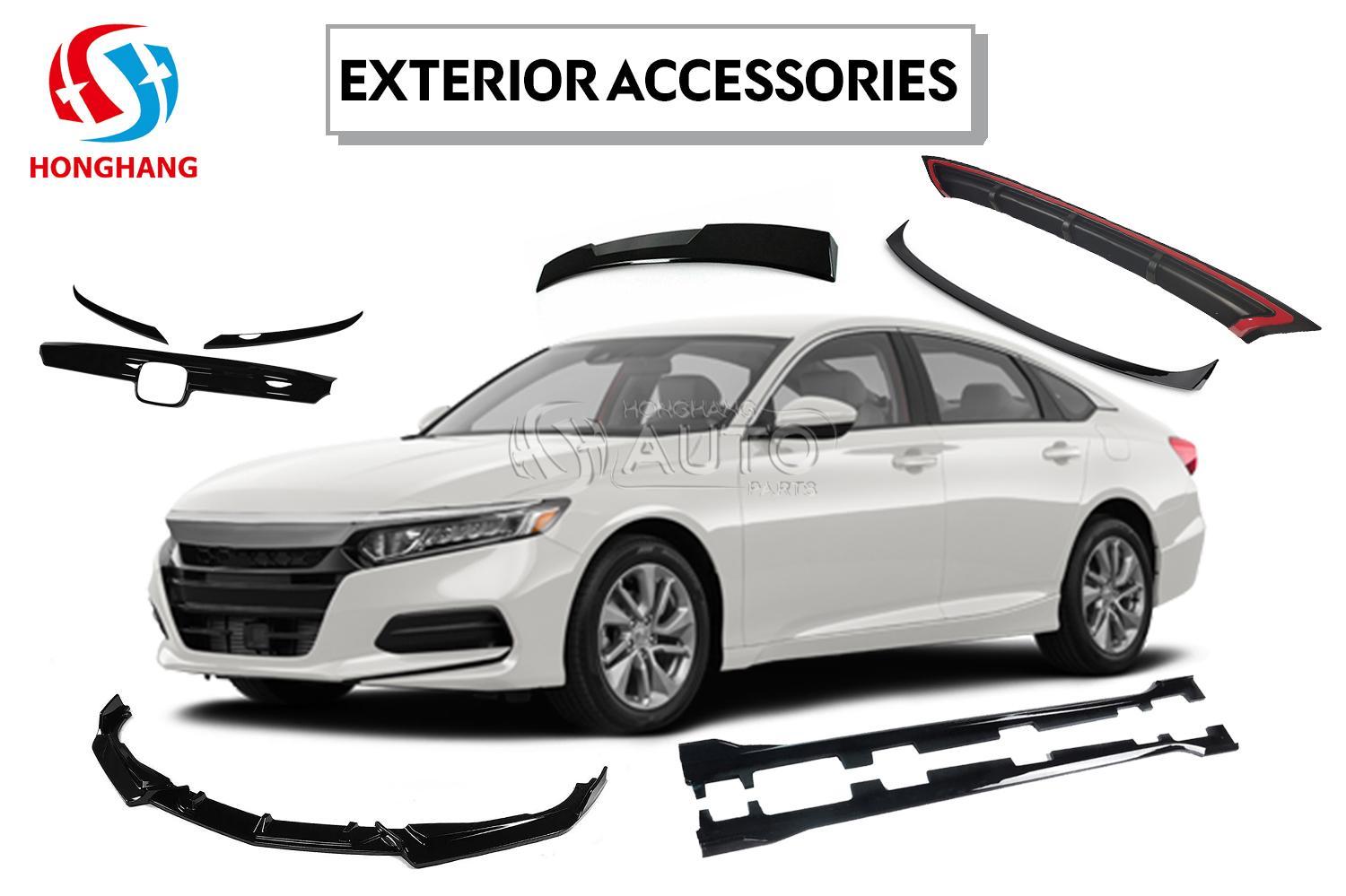 Front Bumper Lip Splitter For Honda 10 Generation Accord 2018 2019 2020 2021