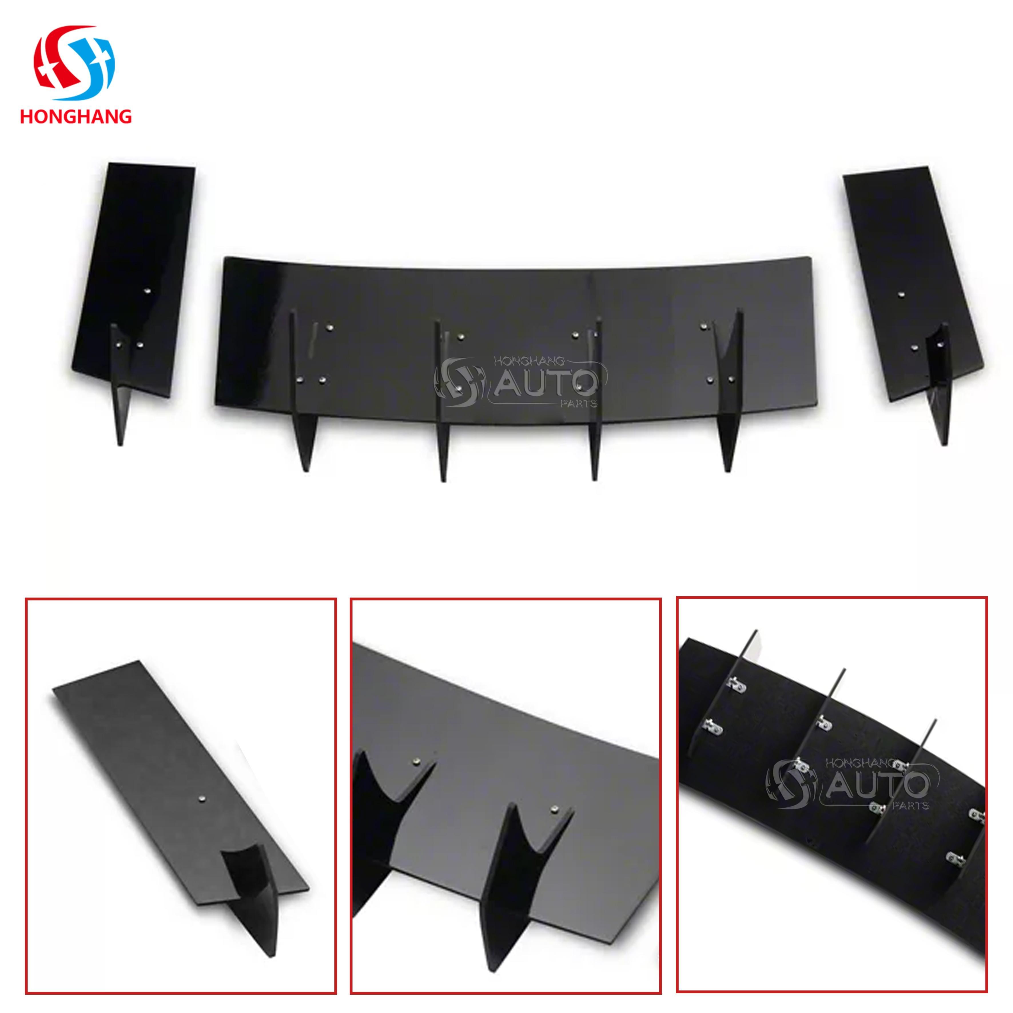 Rear Bumper Lip Diffuser For Chevrolet Camaro 2016 2017 2018 2019 2020 2021 2022 2023 2024