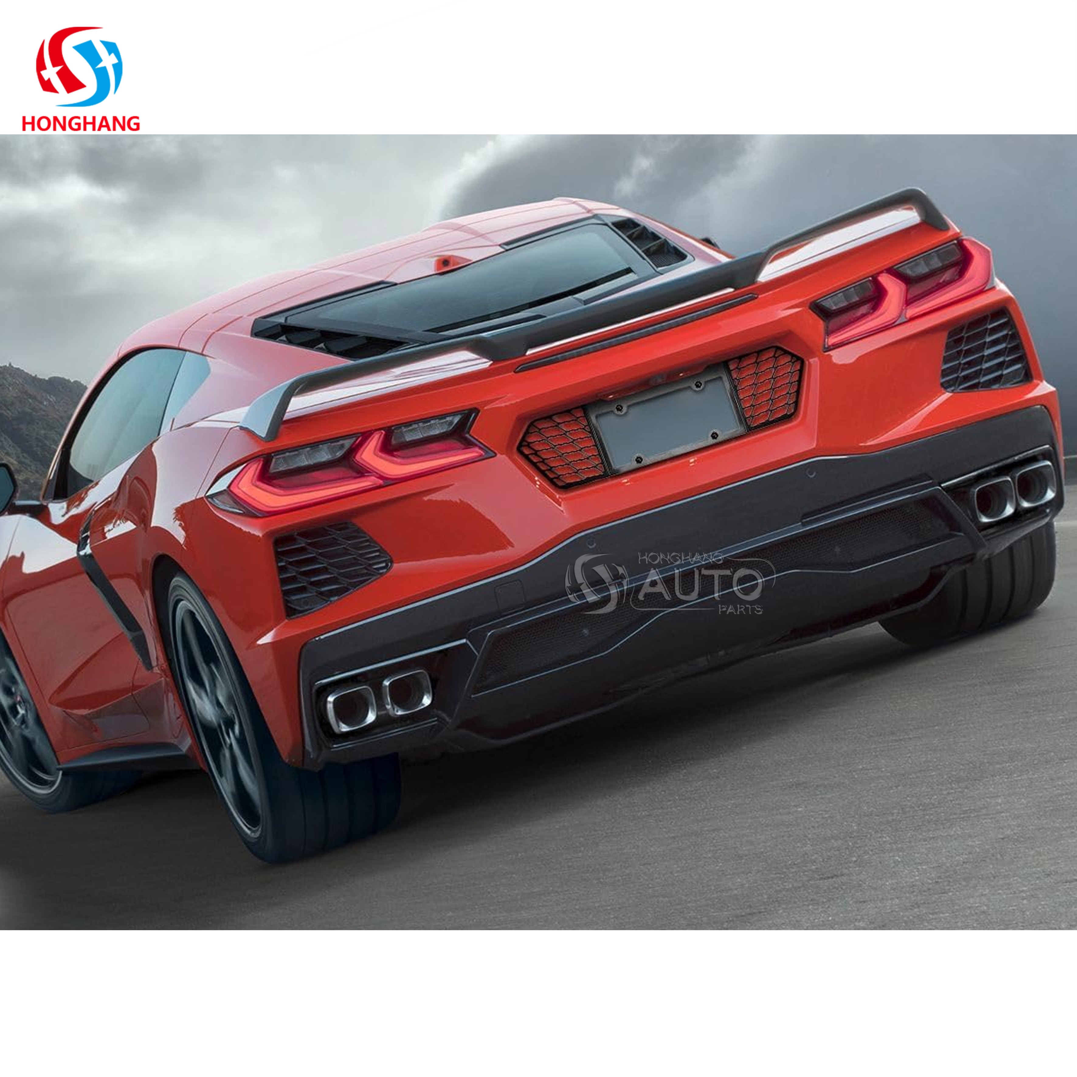 New Arrivals Rear License Plate Frame For Chevrolet Corvette C8 2020 2021 2022 2023