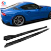 Side Skirt For Toyota Supra 2019 2020 2021 2022 2023