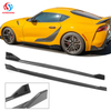 Side Skirt For Toyota Supra 2019 2020 2021 2022 2023