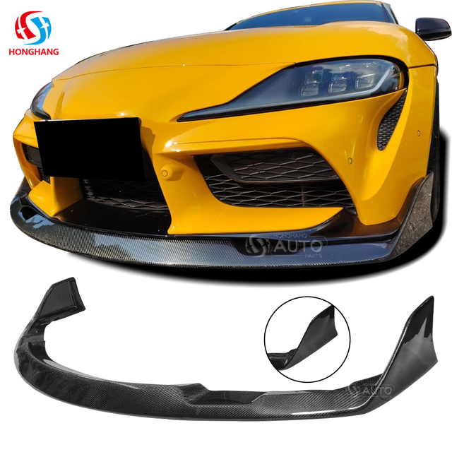 Carbon Fiber A90 Front Bumper Lip For Toyota Supra A90 Edition J29/DB MkV 2019 2020 2021 2022 2023 2024
