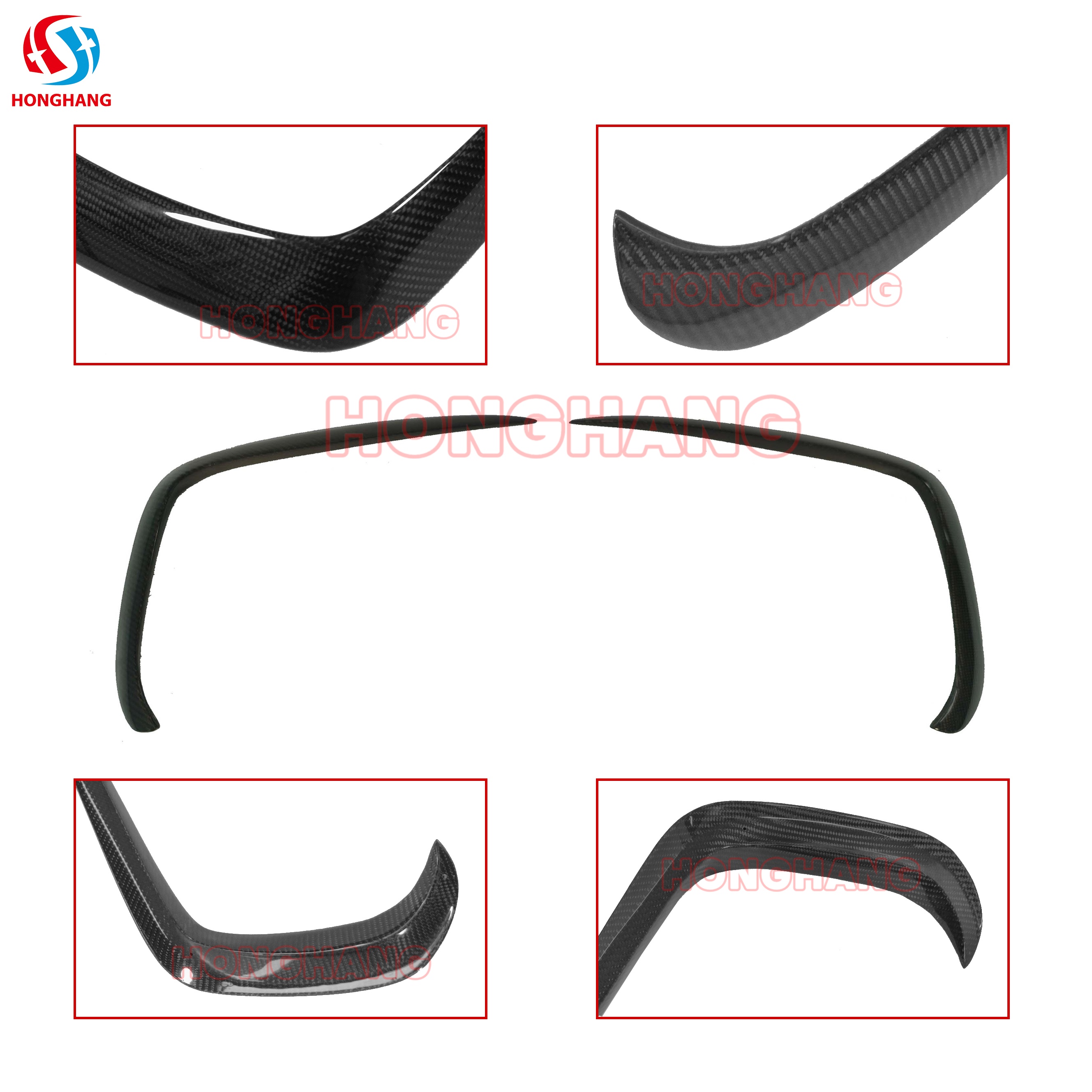 Aggressive Style Upgrade Fog Light Frame Trim for Dodge Charger SRT 2015 2016 2017 2018 2019 2020 2021 2022 2023