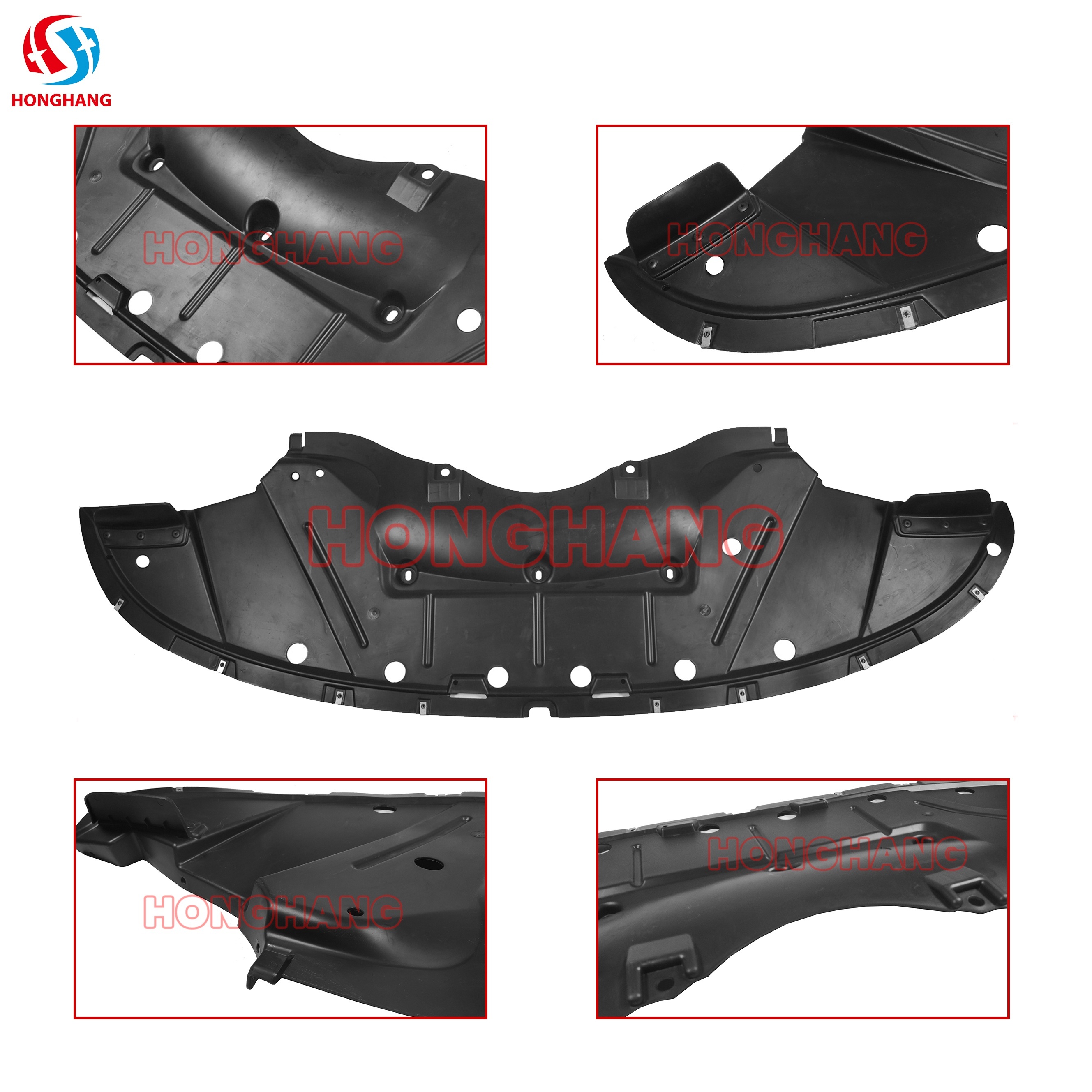 Front Splash Shield sous couvert pour Dodge Charger SRT 2015 2016 2017 2018 2019 2020