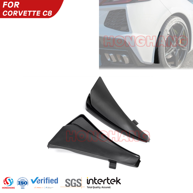 Rear Splash Guard Fender For Chevrolet Corvette C8 2020 2021 2022 2023
