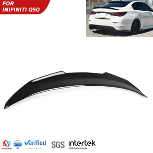 PSM Style Rear Wing Spoiler For Infiniti Q50 2014-2018