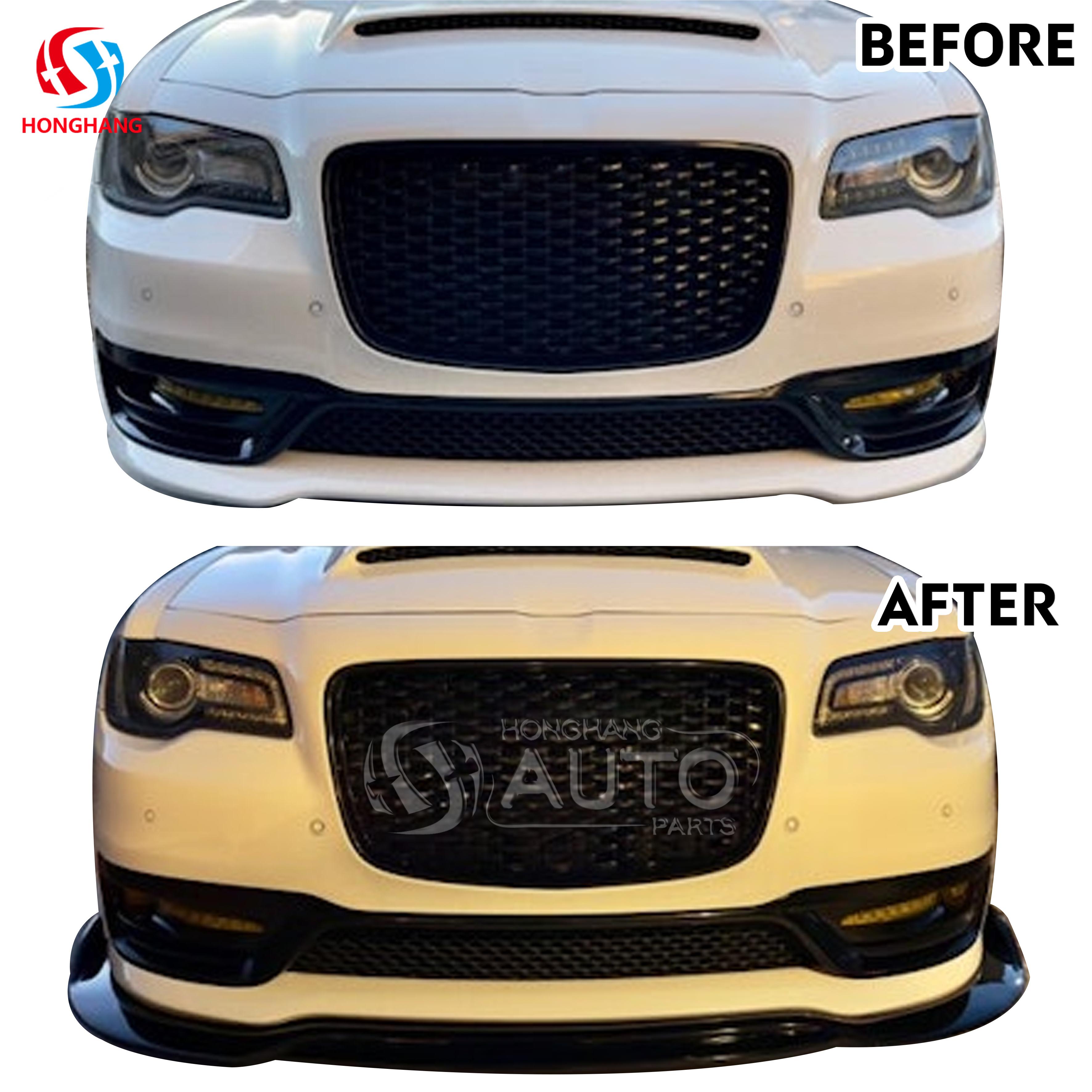 Front Bumper Lip Splitter For Chrysler 300C 2015 2016 2017 2018 2019 2020