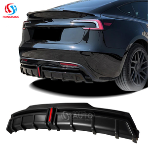 New Arrivals Rear Bumper Diffuser Lip For TESLA Model 3 2017 2018 2019 2020 2021 2022 2023