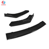 Front Bumper Lip Splitter For Honda Civic 2016 2017 2018 2019
