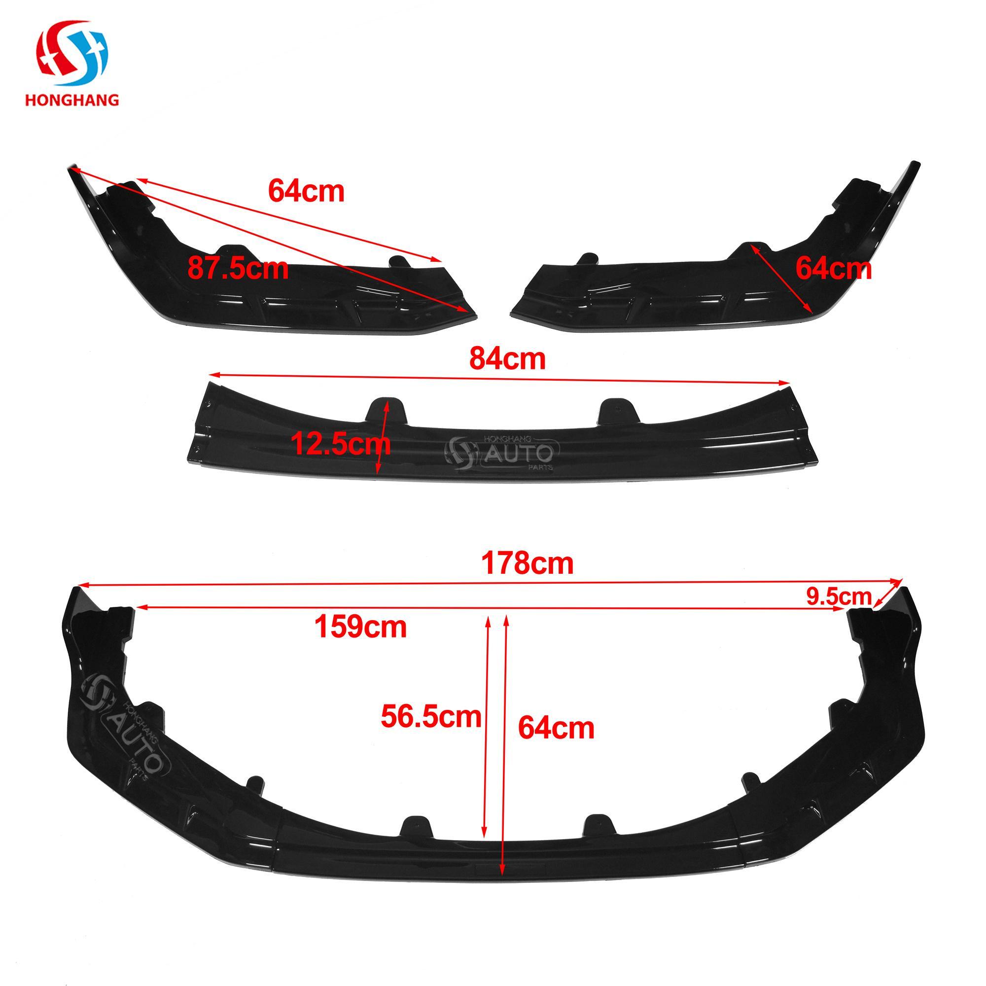Front Bumper Lip Splitter For Toyota Corolla 2020 2021