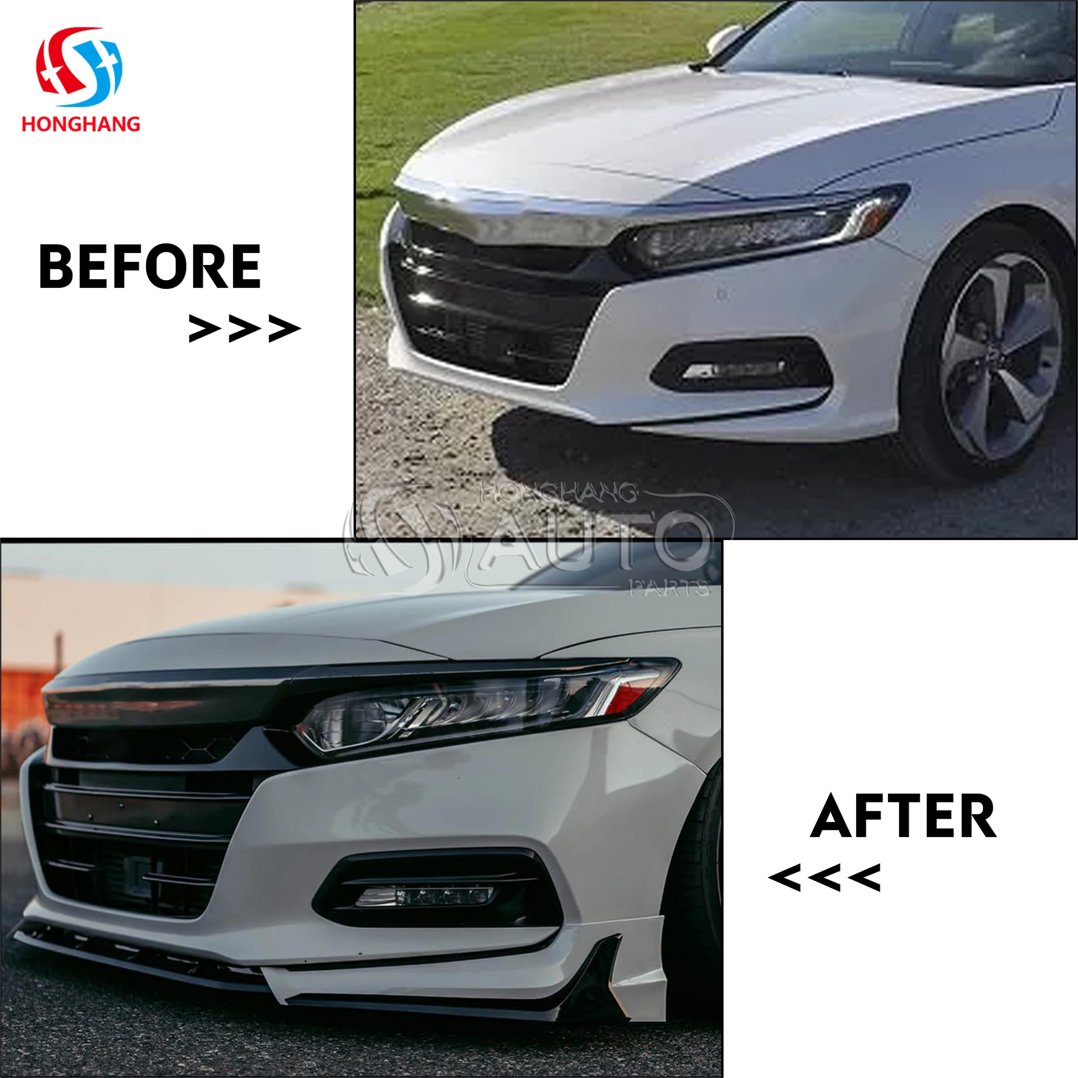 Honda Accord Front Bumper Lip Splitter 2018 2019 2020 2021