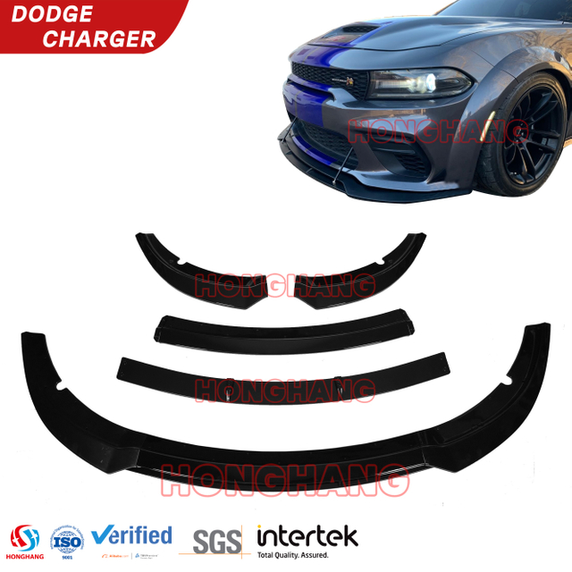 Factory Direct Four-stage Front Bumper Lip for Dodge Charger SRT 2015 2016 2017 2018 2019 2020 2021 2022 2023