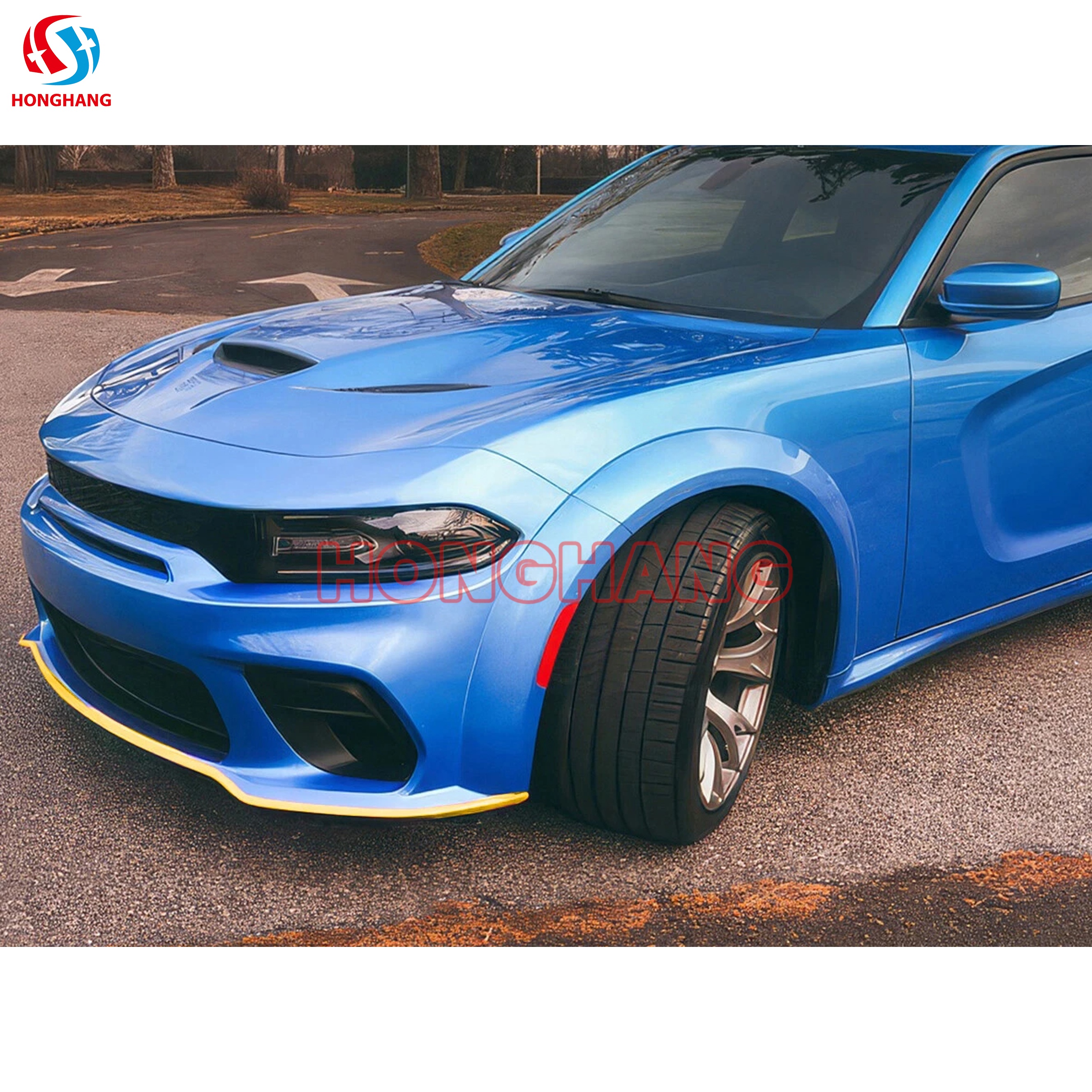 Factory Direct Front Bumper Lip for Dodge Charger SRT 2015 2016 2017 2018 2019 2020 2021 2022 2023