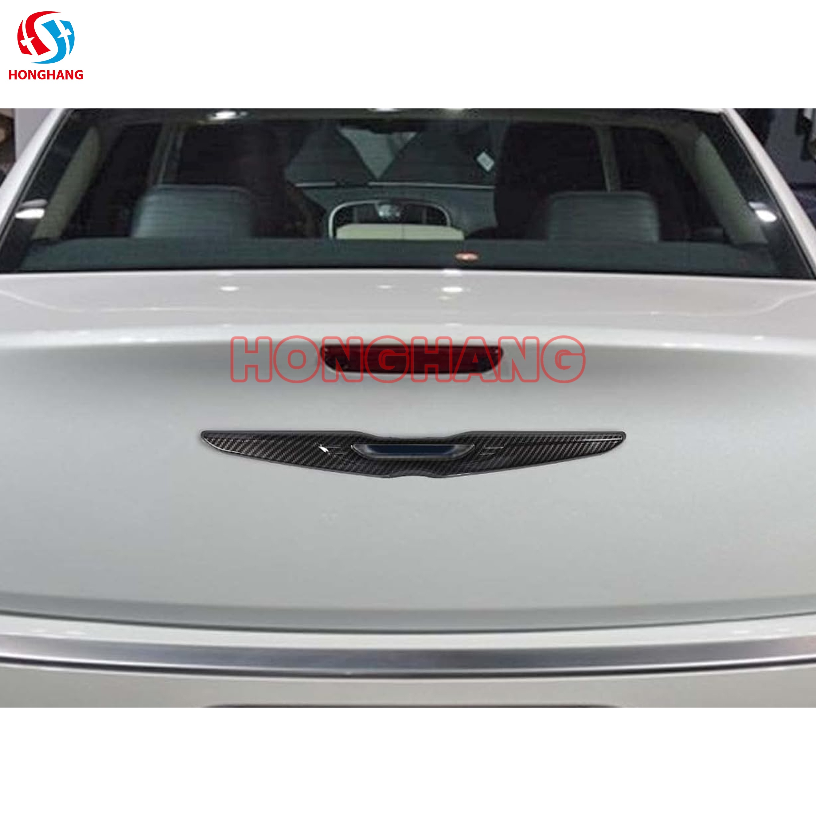 Rear Trunk Emblem Cover for Chrysler 300C 2015 2016 2017 2018 2019 2020 2021 2022 2023