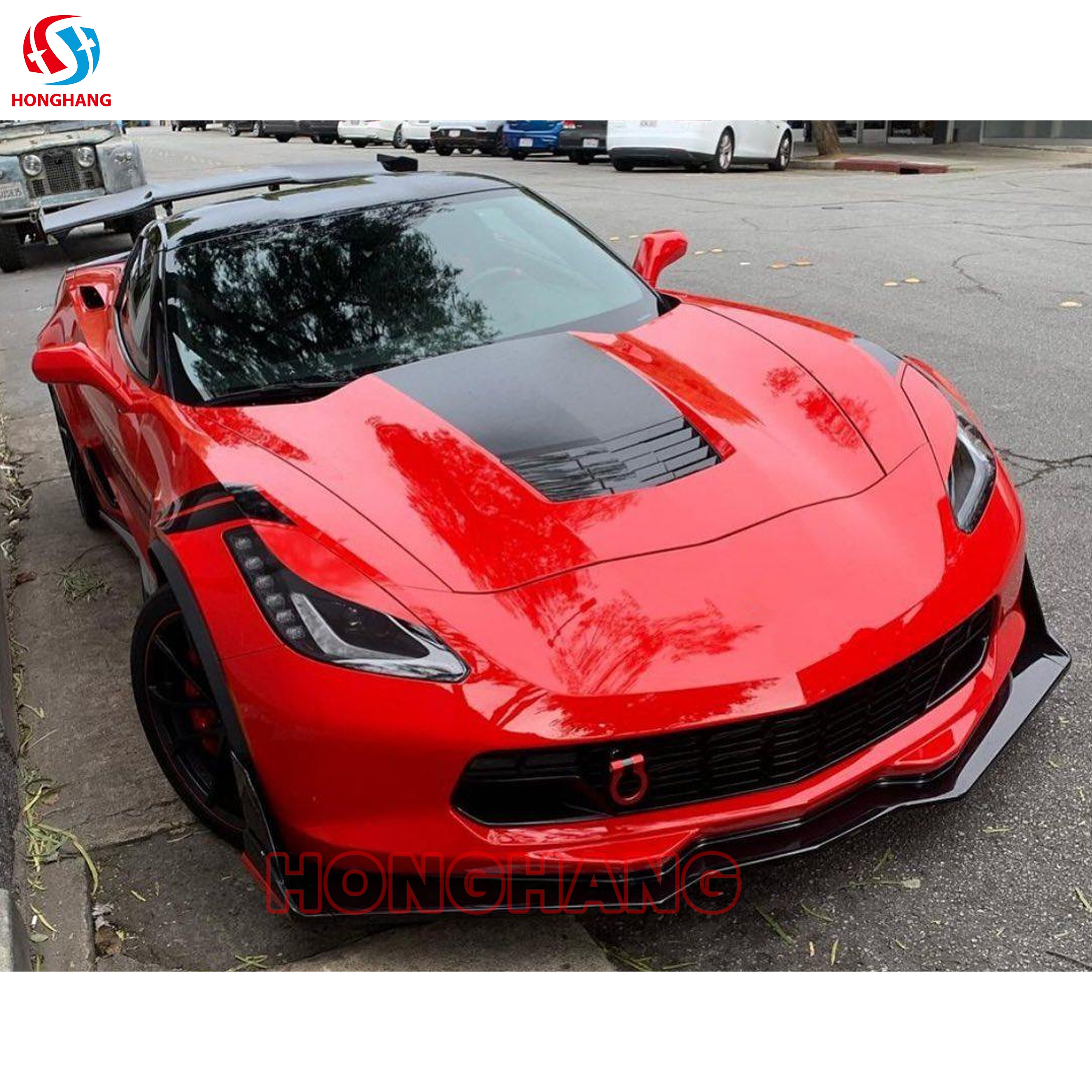 Car Accessories Front Corner For Chevrolet Corvette C7 2014 2015 2016 2017 2018 2019