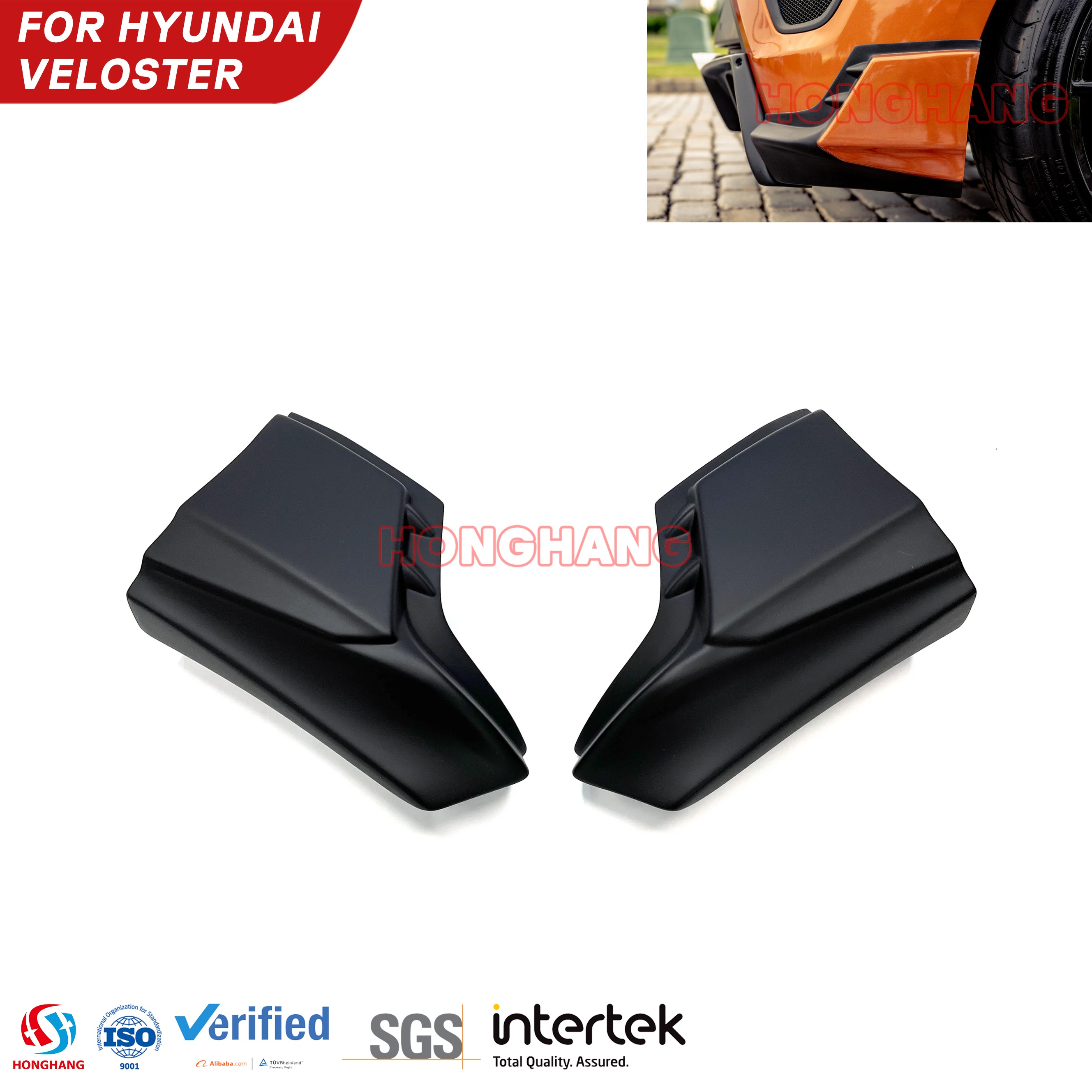 2013-2017 Hyundai Veloster Turbo Rear Corner