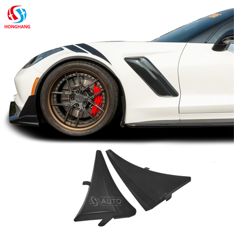 Chevrolet Corvette C7 Front Mud Flaps 2014 2015 2016 2017 2018 2019