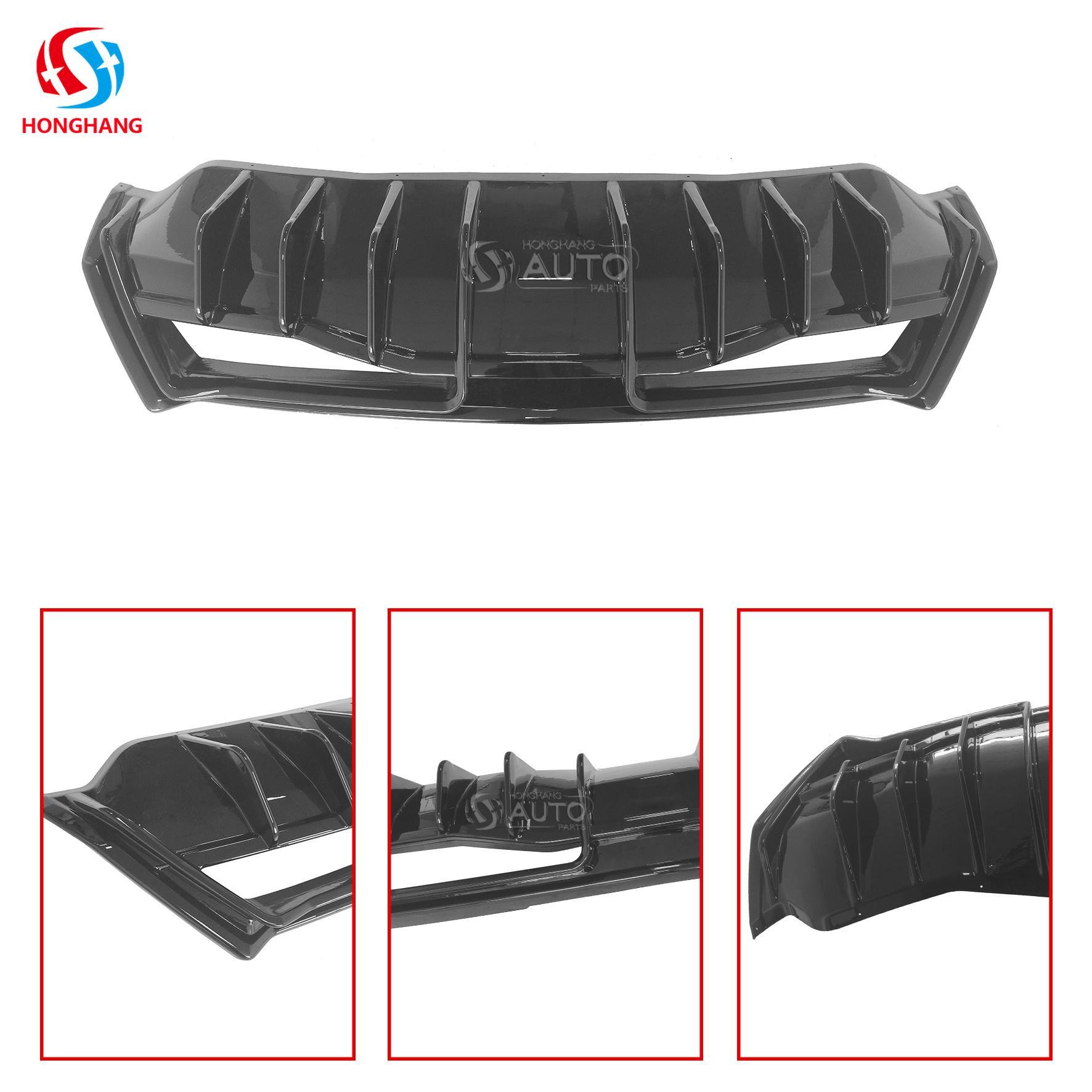 Rear Bumper Lip Splitter For Chevrolet Corvette C8 2020 2021 2022 2023