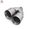 Factory Wholesale Universal Exhaust Tailpipe Type H For All Car Models