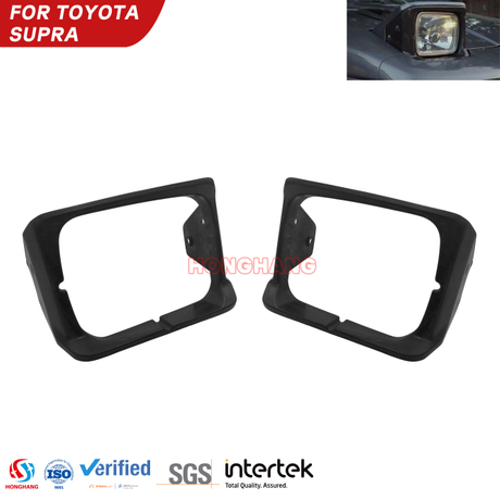 1986-1993 Toyota Supra A70 Front Pop-out Headlight Inner Frame Bracket Trim