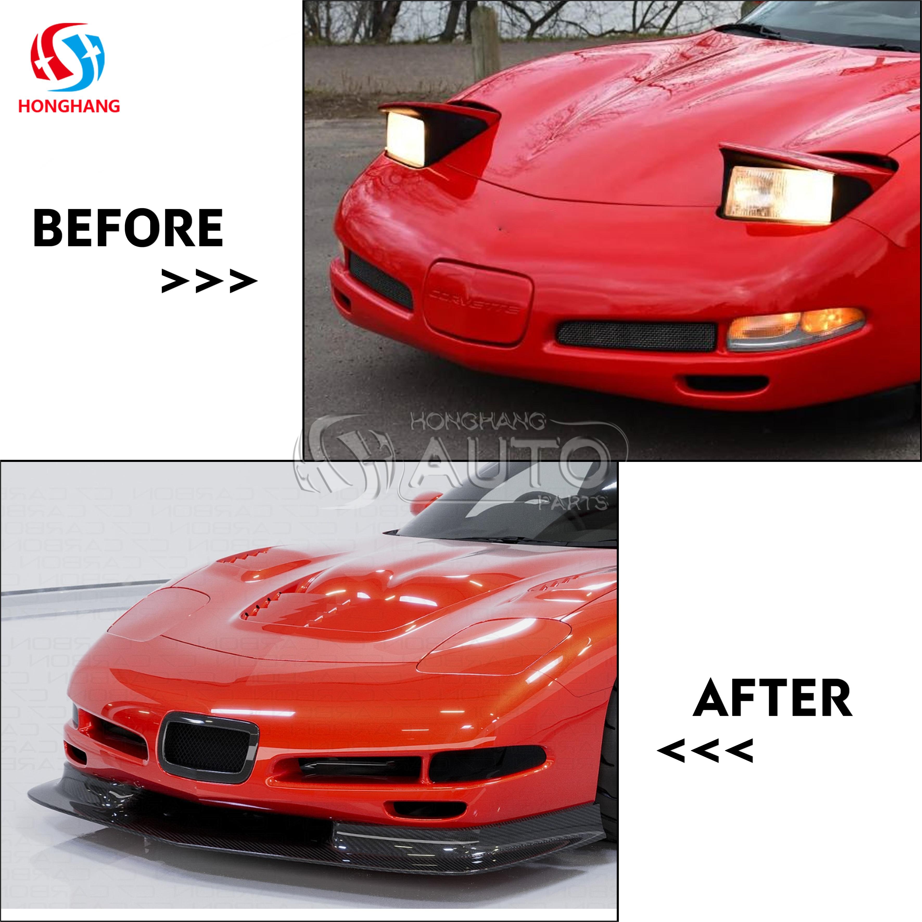 License Plate Air Inlet For Chevrlet Corvette C5 1997 1998 1999 2000 2001 2002 2003 2004