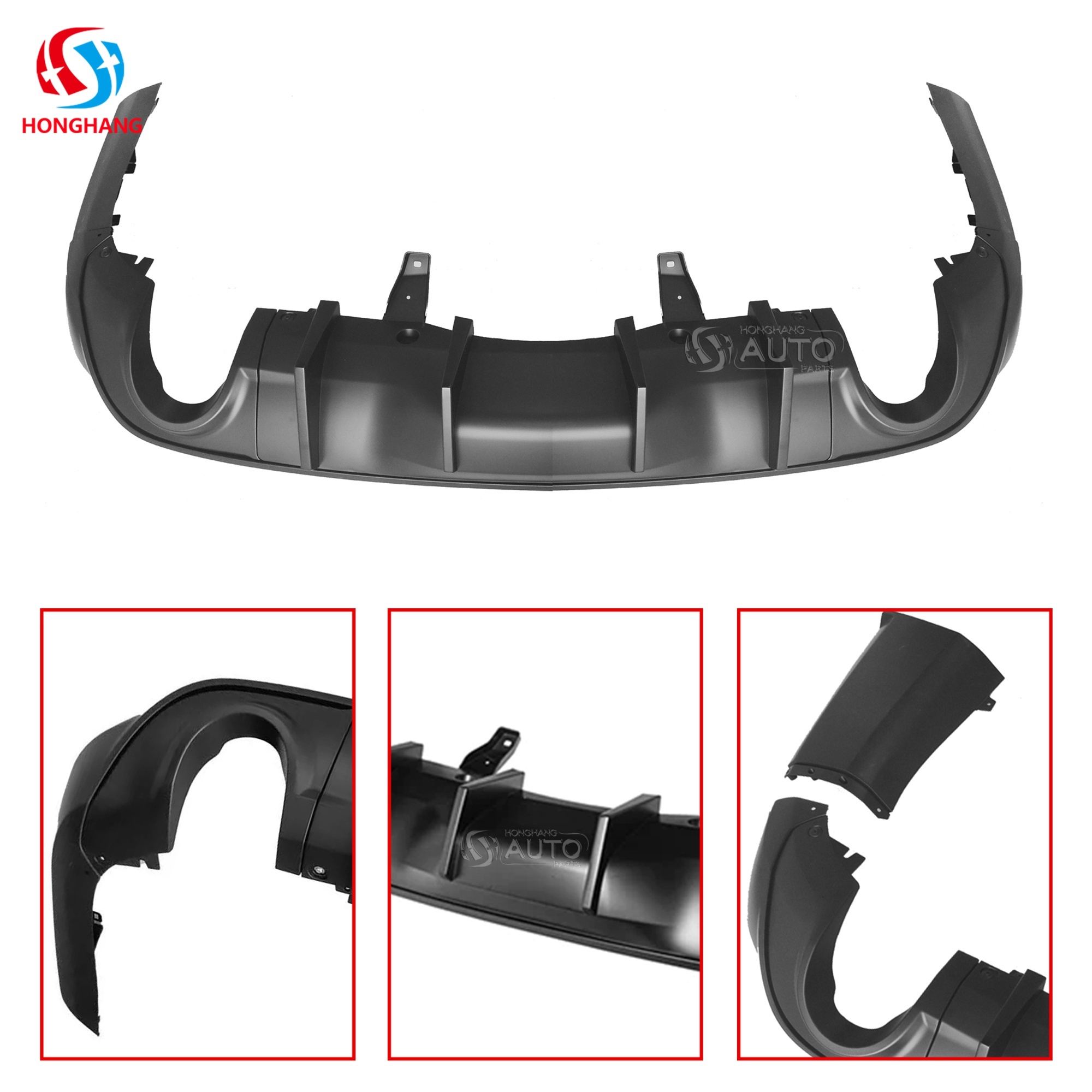 Dodge Durango SRT Hellcat Rear Diffuser Spoiler 2021 2022 2023 2024