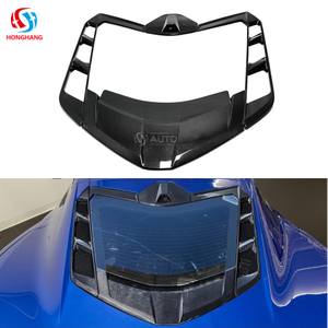 Rear Bumper Window Vent Cover For Chevrolet Corvette C8 2020 2021 2022 2023
