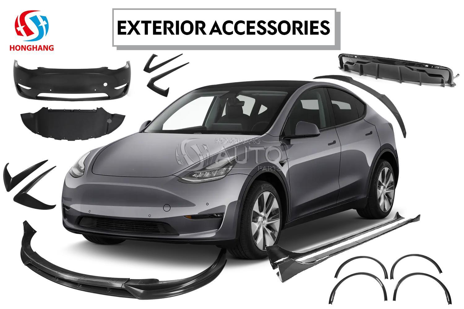 Front Wheel Eyebrow For Tesla Model Y 2019 2020 2021 2022 2023
