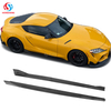 Side Skirt For Toyota Supra 2019 2020 2021 2022 2023