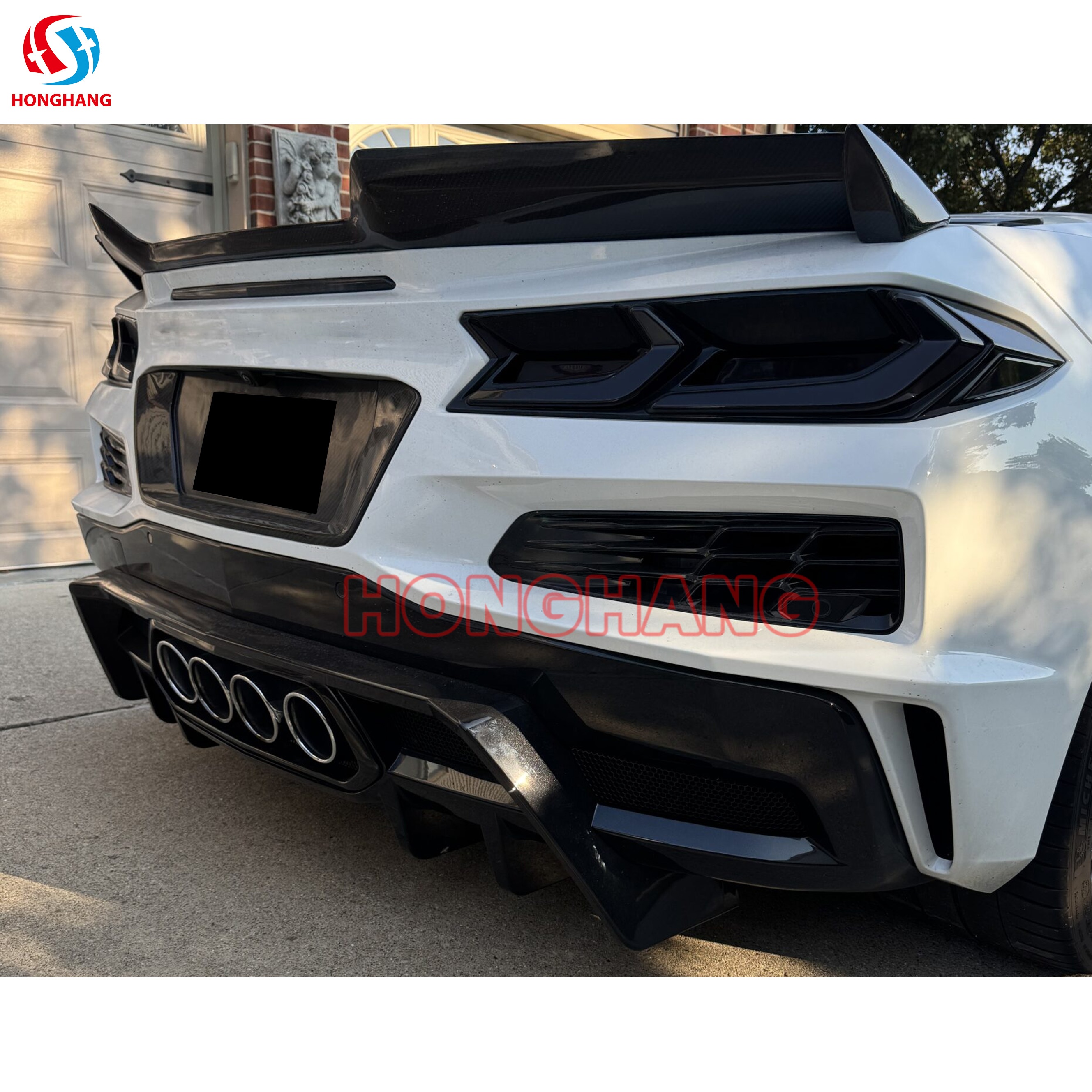 2023+ Corvette C8 Z06 Rear Diffuser Bumper Lip